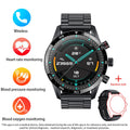 Elegant smartwatch with black and silver options