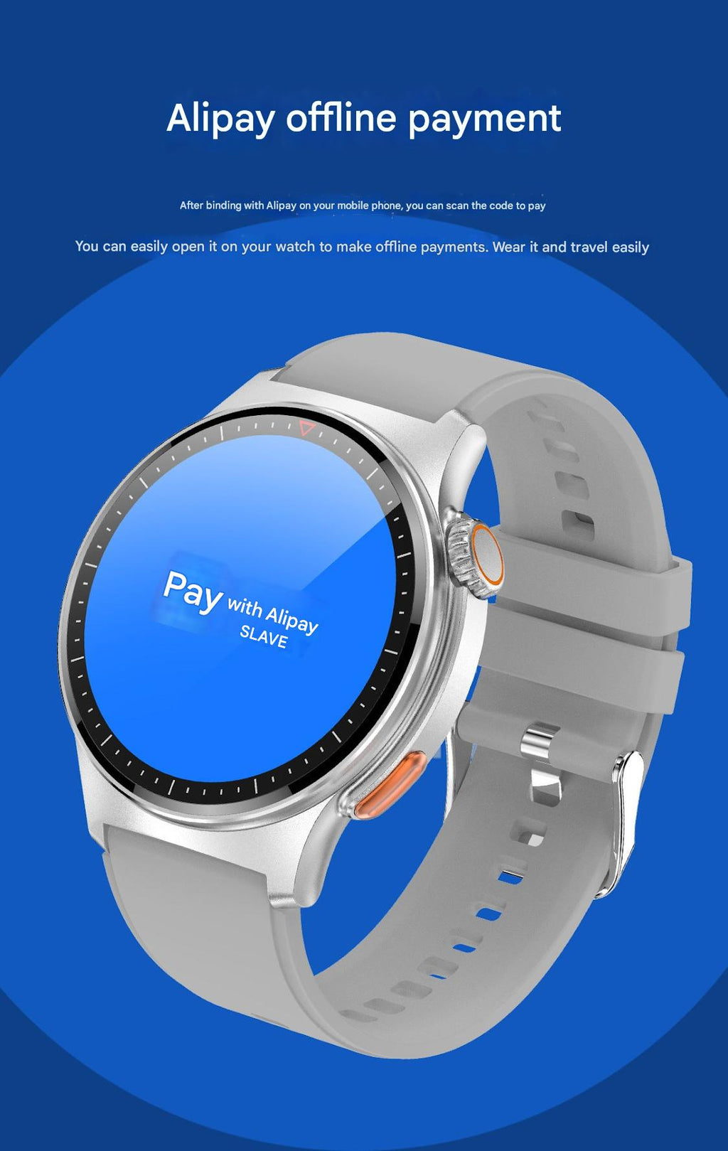QW49 Smartwatch for waterproof fitness tracking
