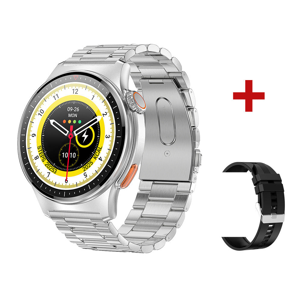 QW49 Smartwatch in stylish black colour