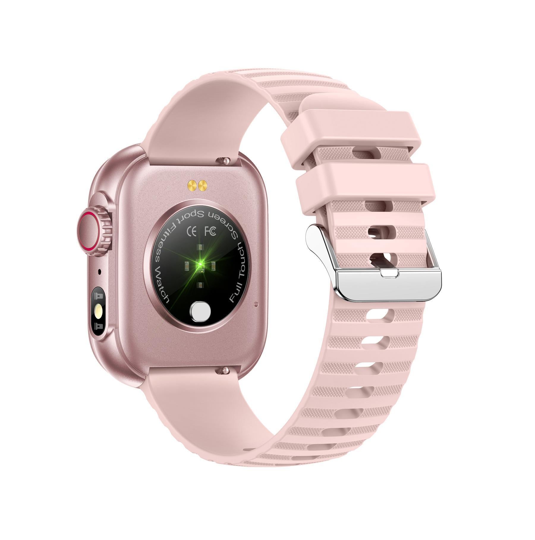 Smartwatch in vibrant pink colour
