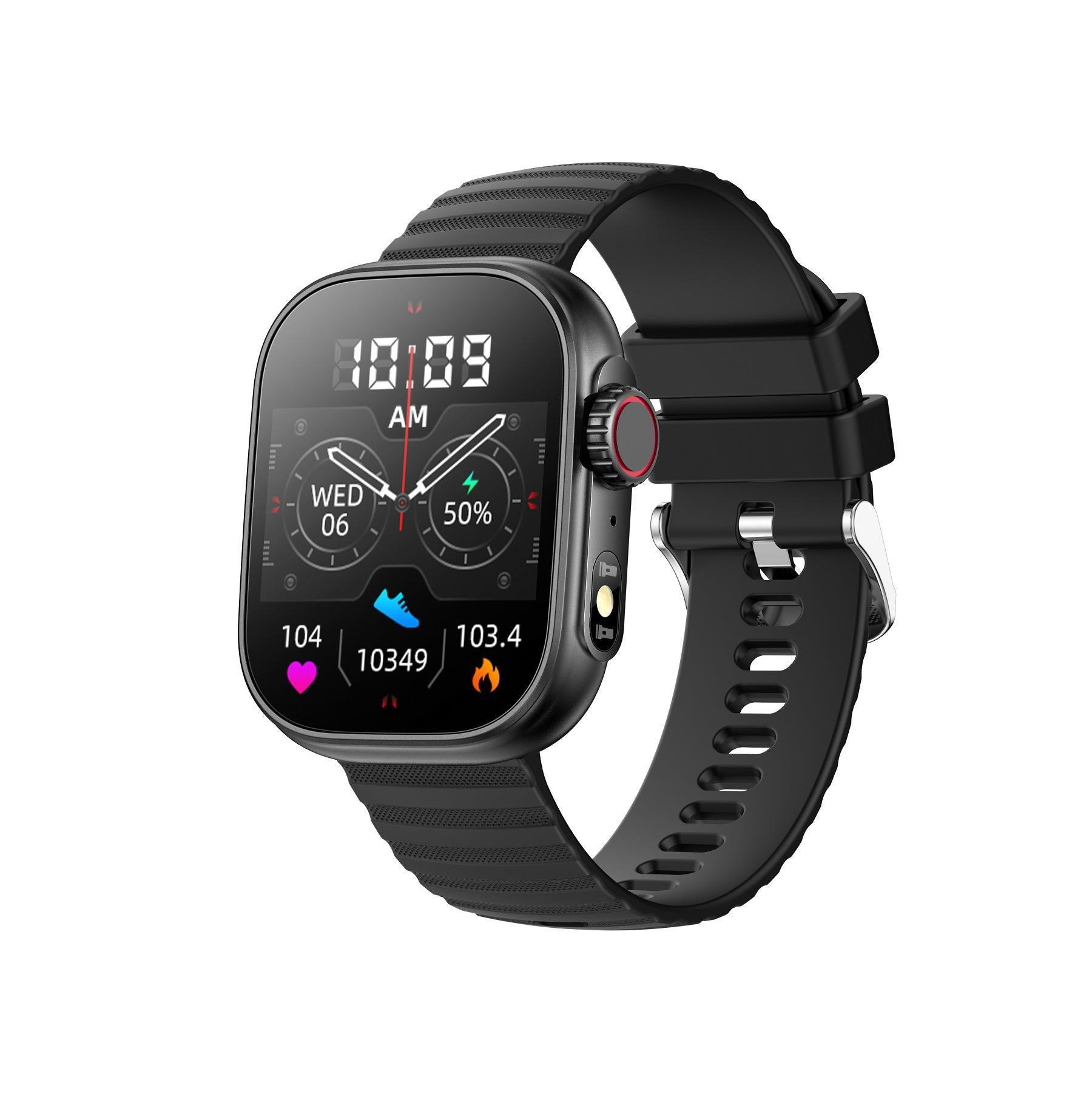 Gold smartwatch emphasizing style