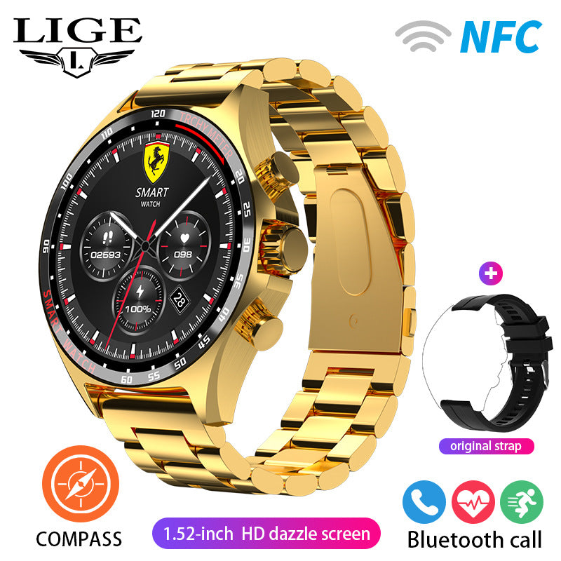 LIGE watch features and interface