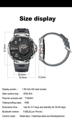 V69 smartwatch overall product view