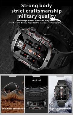 Smartwatch for active lifestyle with Bluetooth connectivity