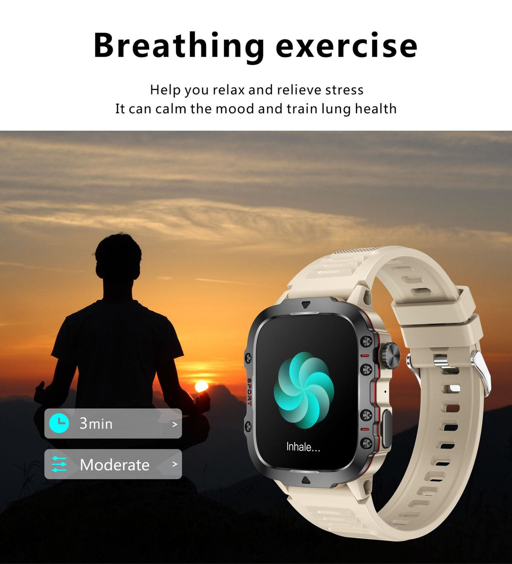 Bluetooth calling smartwatch for modern men