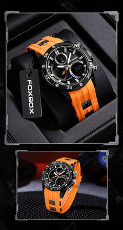 Close-up of the multifunctional waterproof sports watch front view