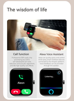 LIGE Smart Watch displaying sleep tracking feature