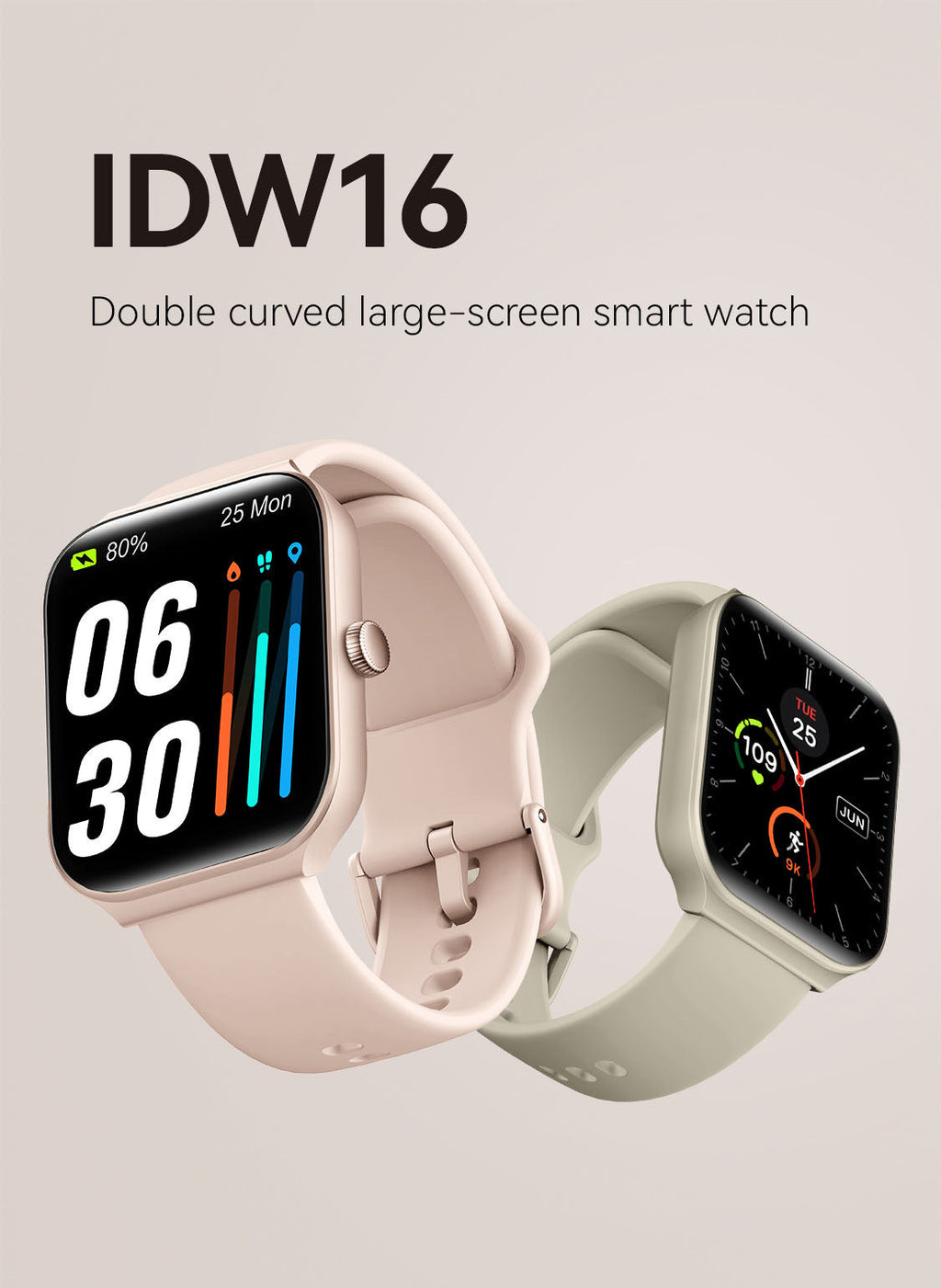 LIGE Smart Watch used while jogging