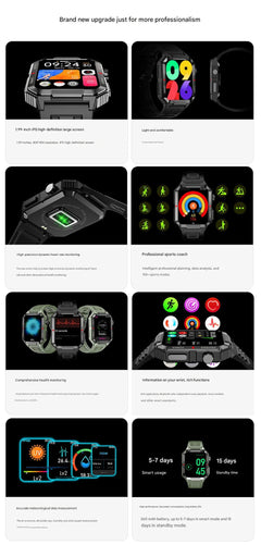 Smart Fitness Watch with Colour Options