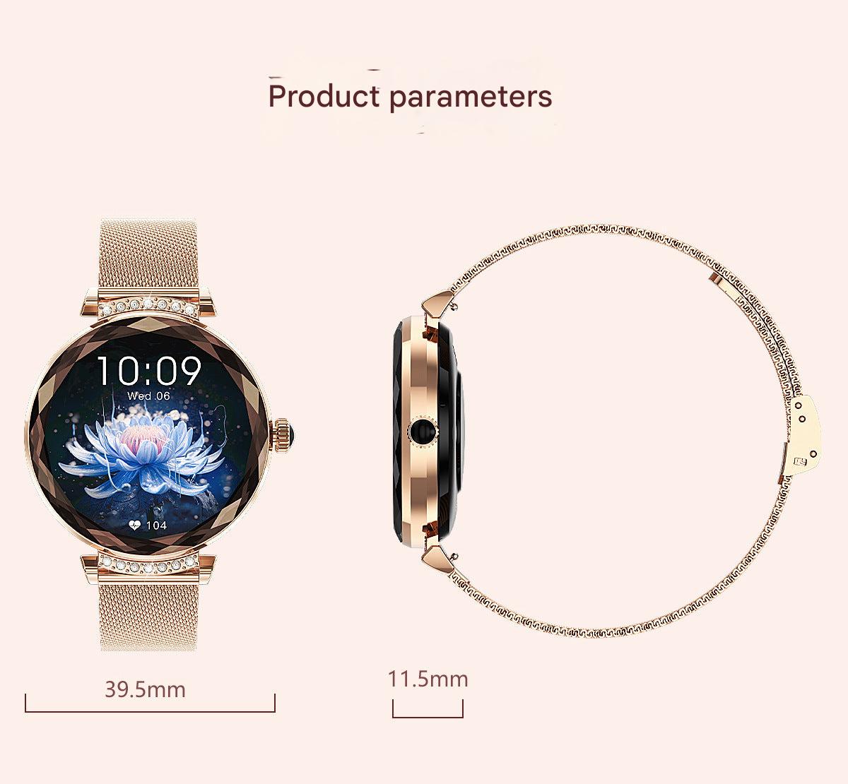 Waterproof fitness band displayed on water