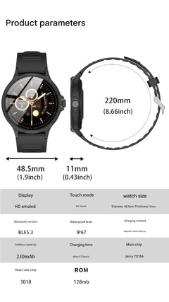 Y25 Smartwatch with HD display