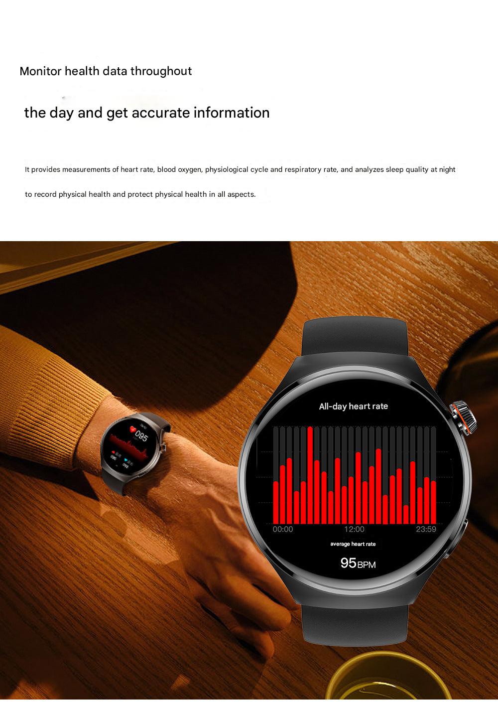 MT26 Smartwatch side view showing buttons