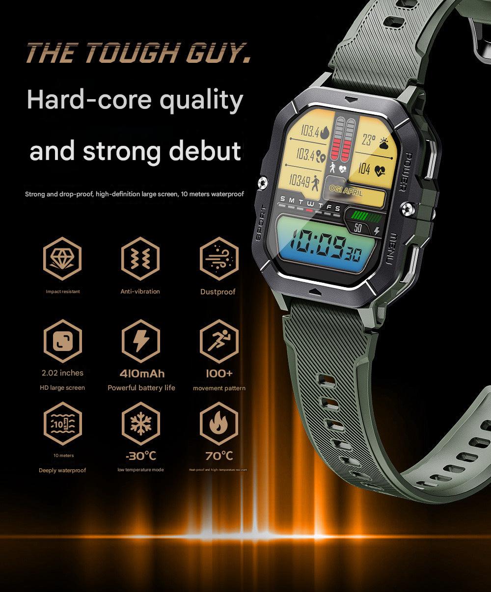 C28 Smart Watch demonstrating fitness tracking