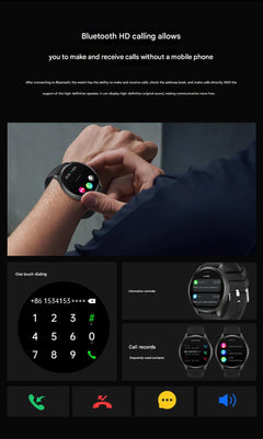 ZW60 smartwatch Bluetooth calling functionality