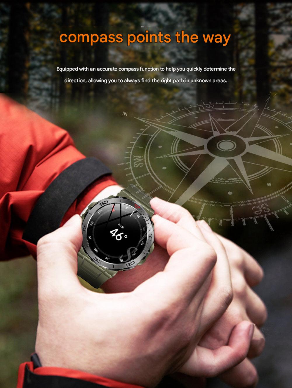 MK68 Smart Fitness Watch in use