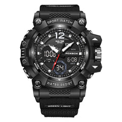 black-blue sport watch for men