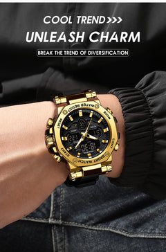 Multifunctional sports watch angle view