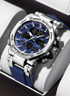 Close-up of multifunctional watch display