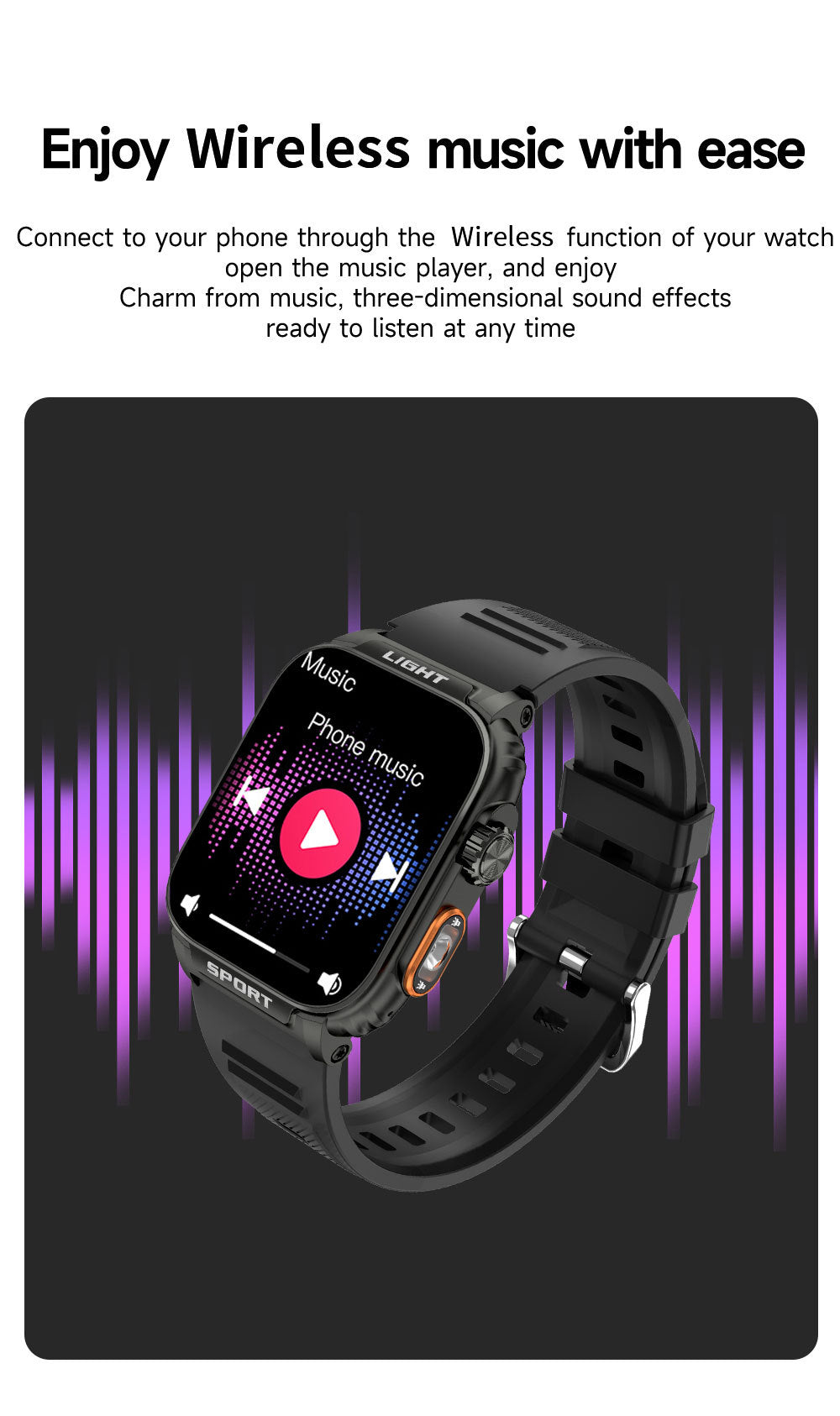 LIGE smartwatch packaging