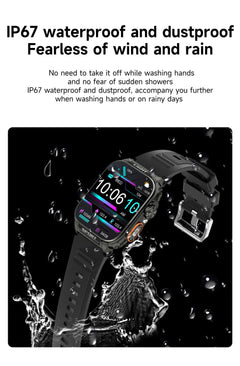 LIGE smartwatch side view showing design