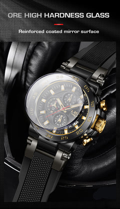 LIGE watch on wrist in casual setting