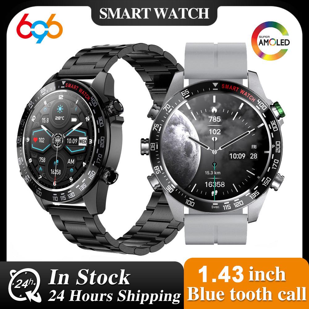 Close-up of smartwatch features and sensors