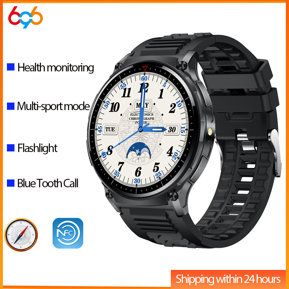 QW50 Bluetooth smartwatch side view