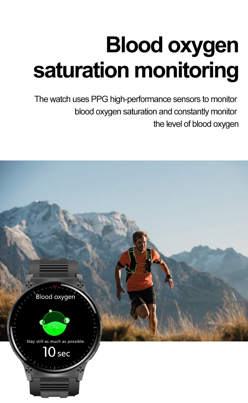 Color options for QW50 fitness tracker