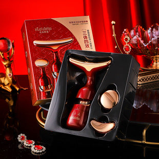 Ultrasonic Facial Massage Device side view