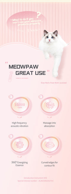 Ultrasonic Facial Massage Device colour options