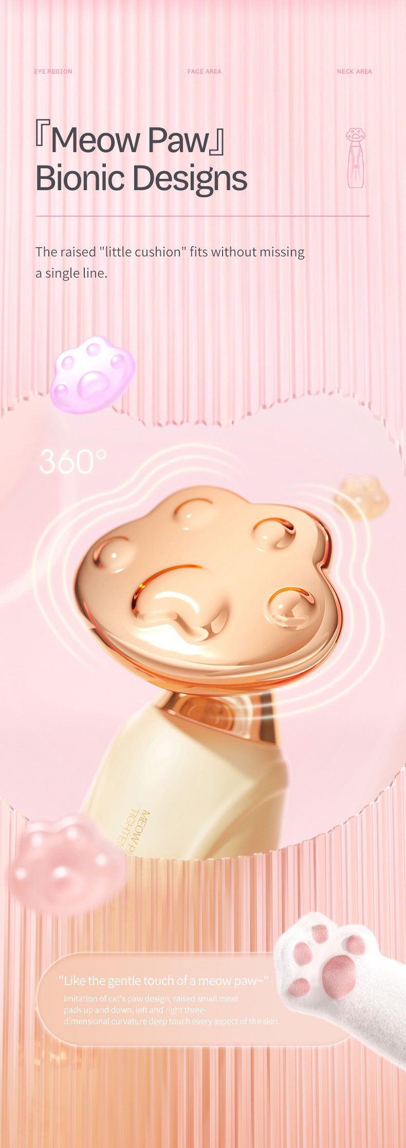 Ultrasonic Facial Massage Device lifestyle image