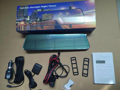 Display of video recording example from dash cam