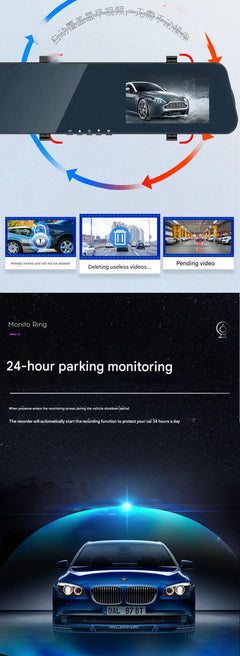 Safety features of the dual lens dash cam