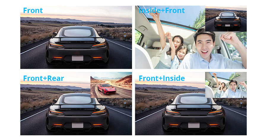 User-friendly interface of dash cam