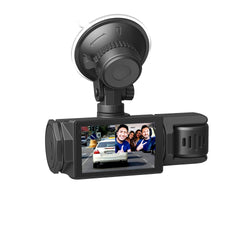 Dash cam recording in action