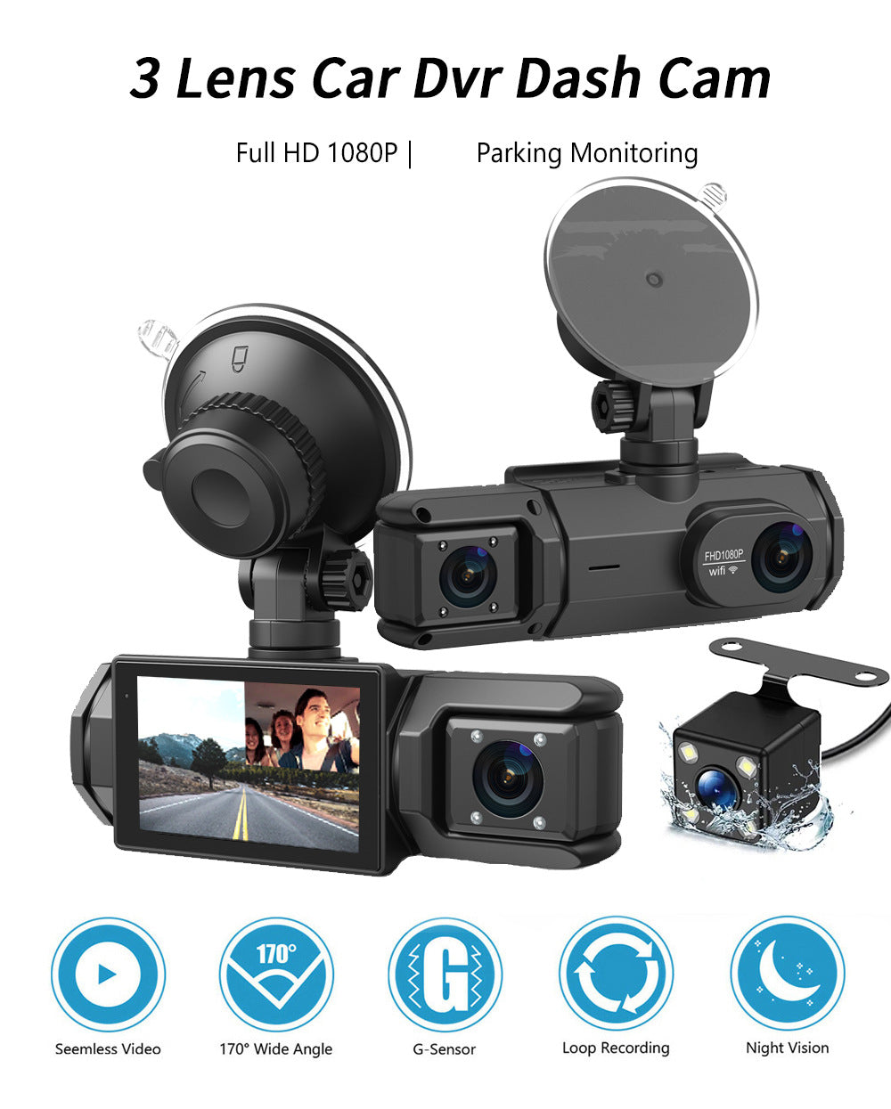 Mobile app connectivity for dash cam