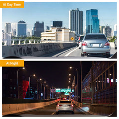 Display configuration of dash cam