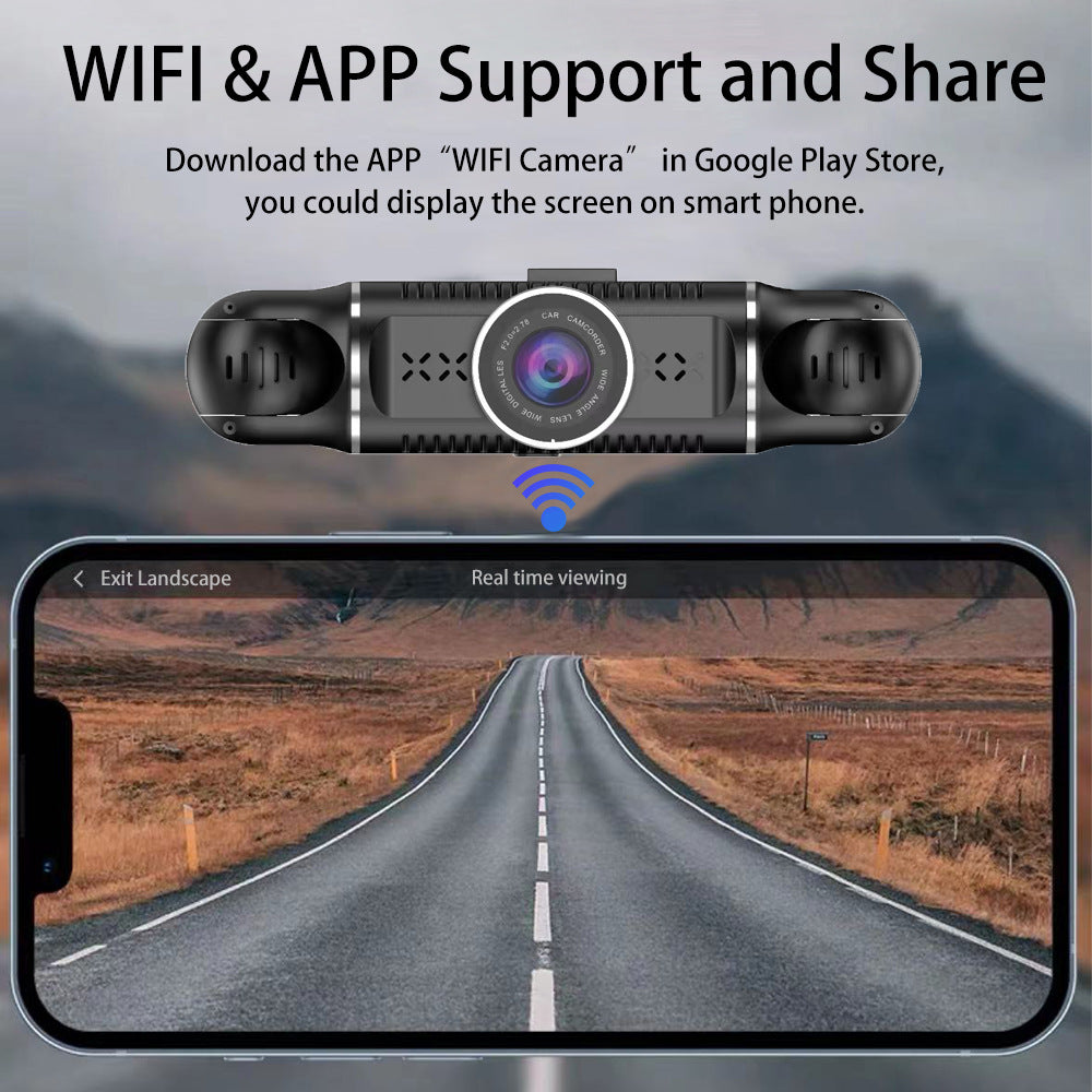 Yuecai Dash Cam WiFi Feature