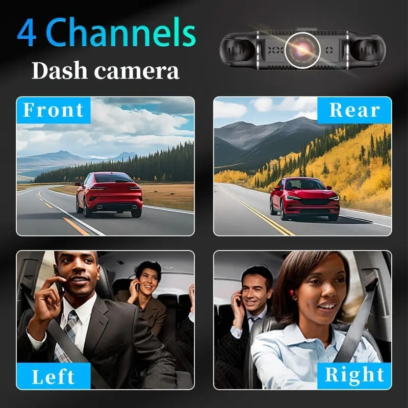 Yuecai Dash Cam 360 Degree Coverage