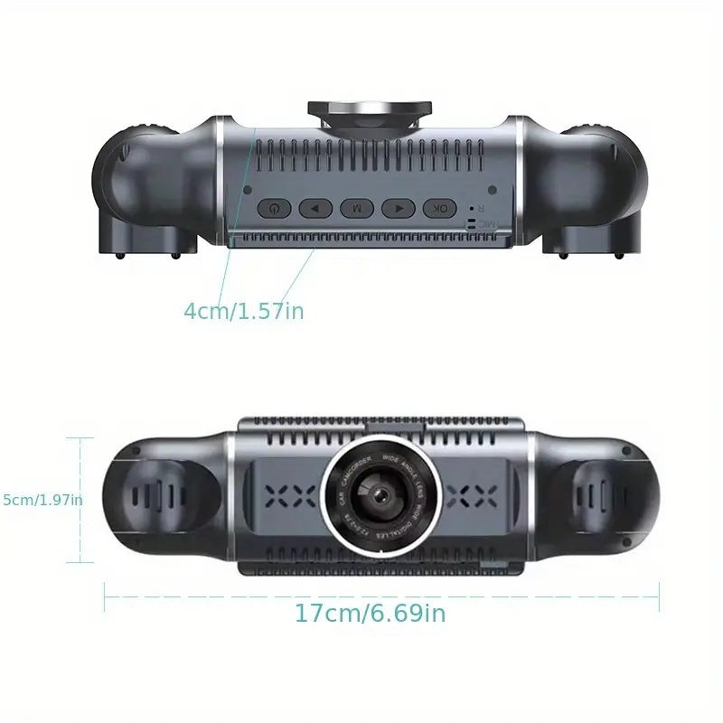 Yuecai Dash Cam Display Interface