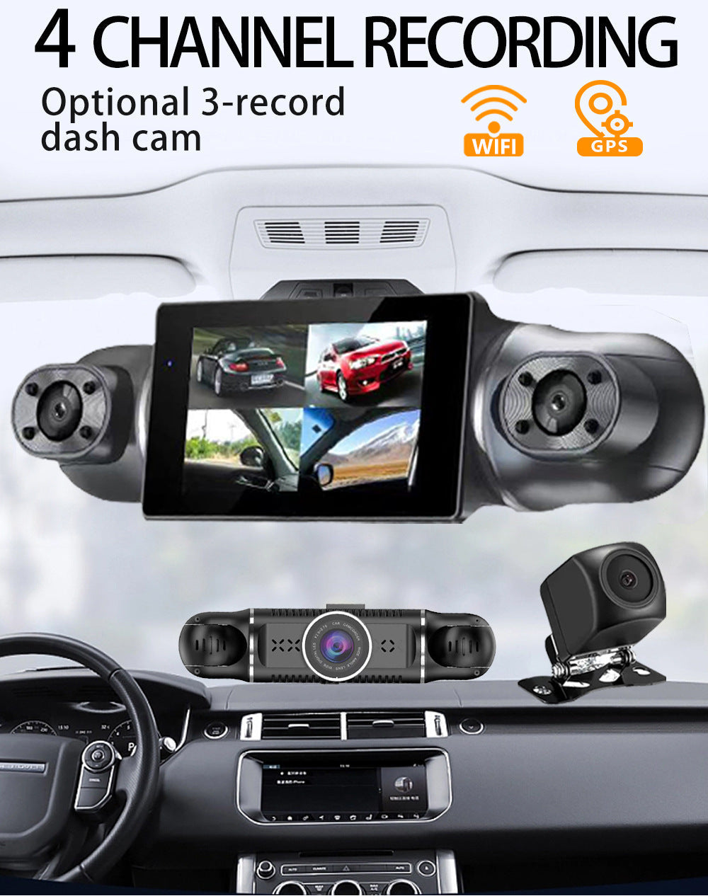 Yuecai Dash Cam with Motion Detection