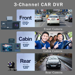 Dashboard view with dash cam