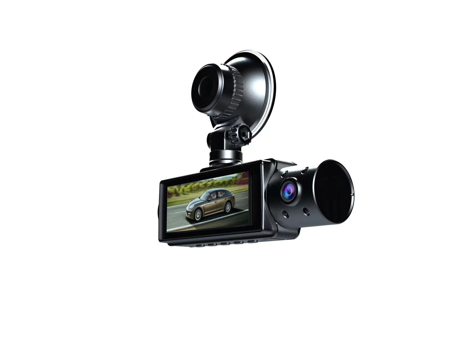 Front view of 3.16 Inch HD 1080P car dash cam