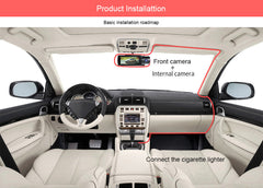 User interface of the HD dash cam