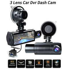Showcasing the dash cam's reversing feature