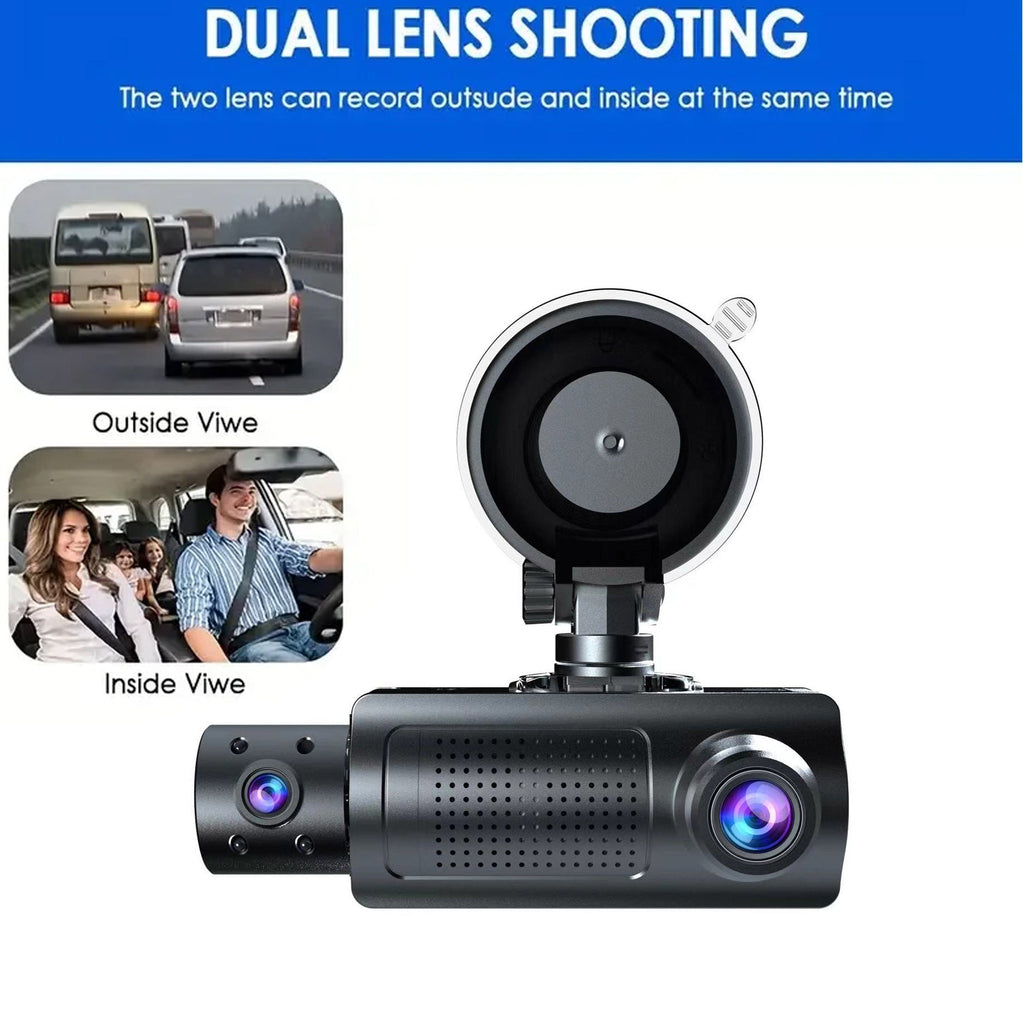 Display image of the dash cam in action