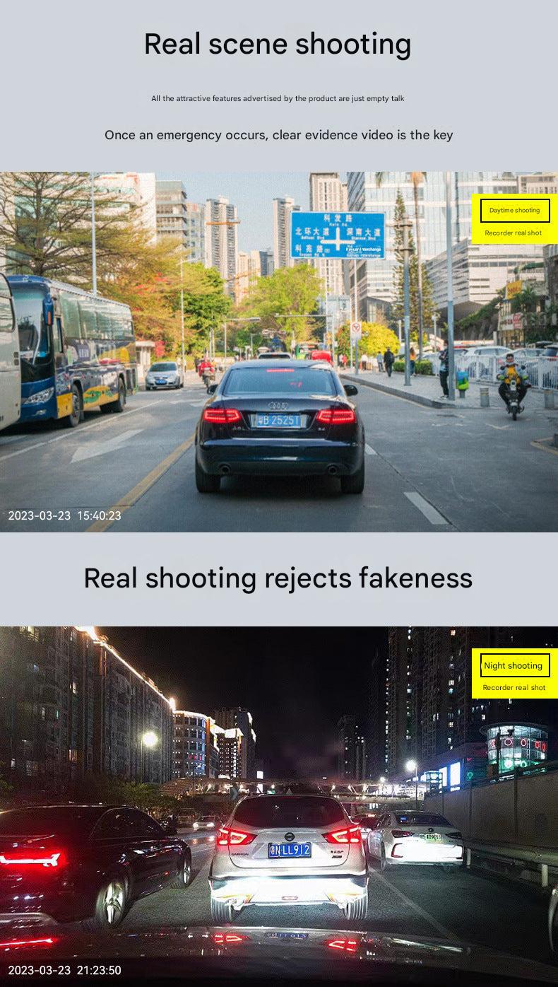 User interface of car dash cam