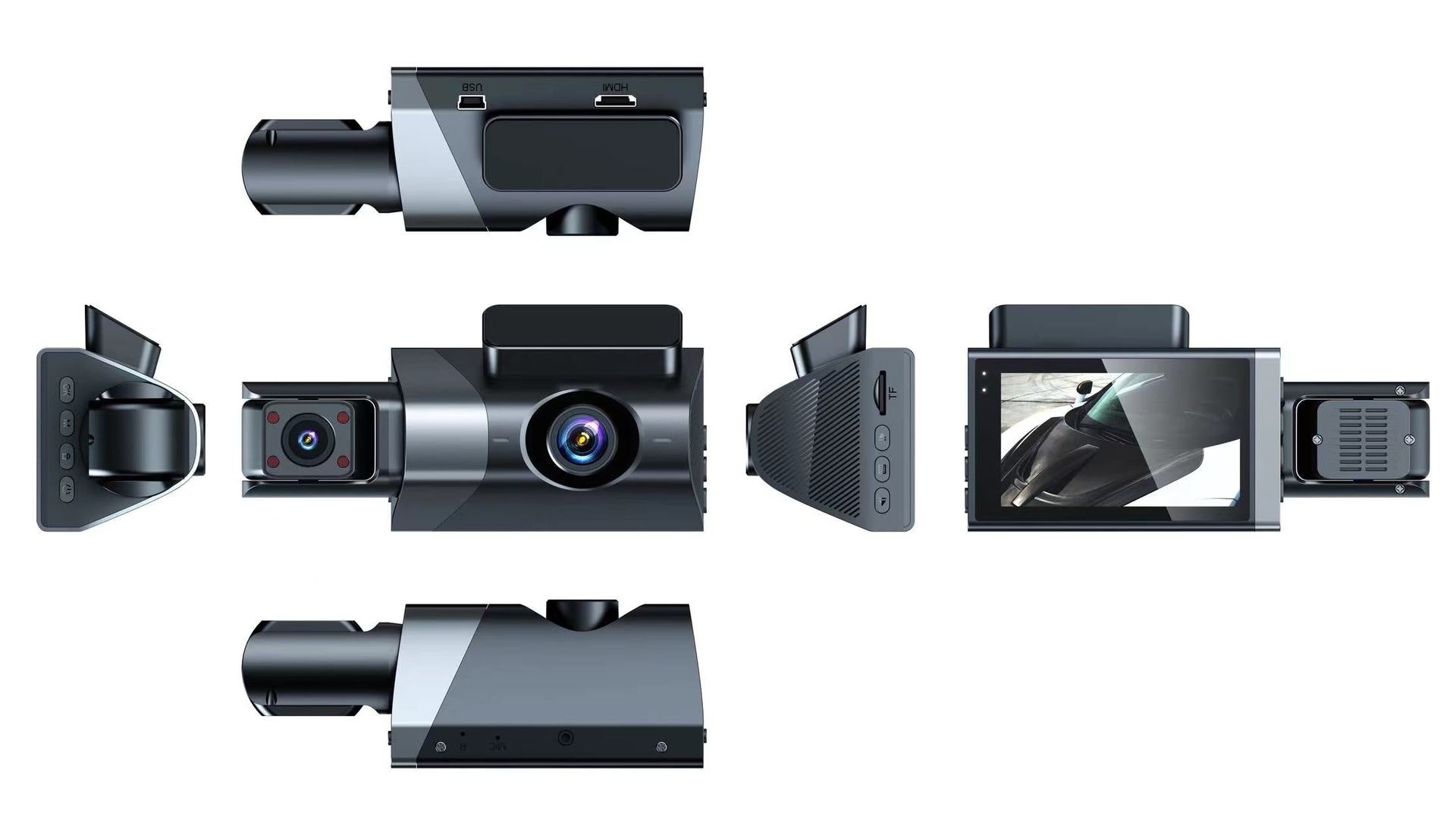 User interface of car dash cam