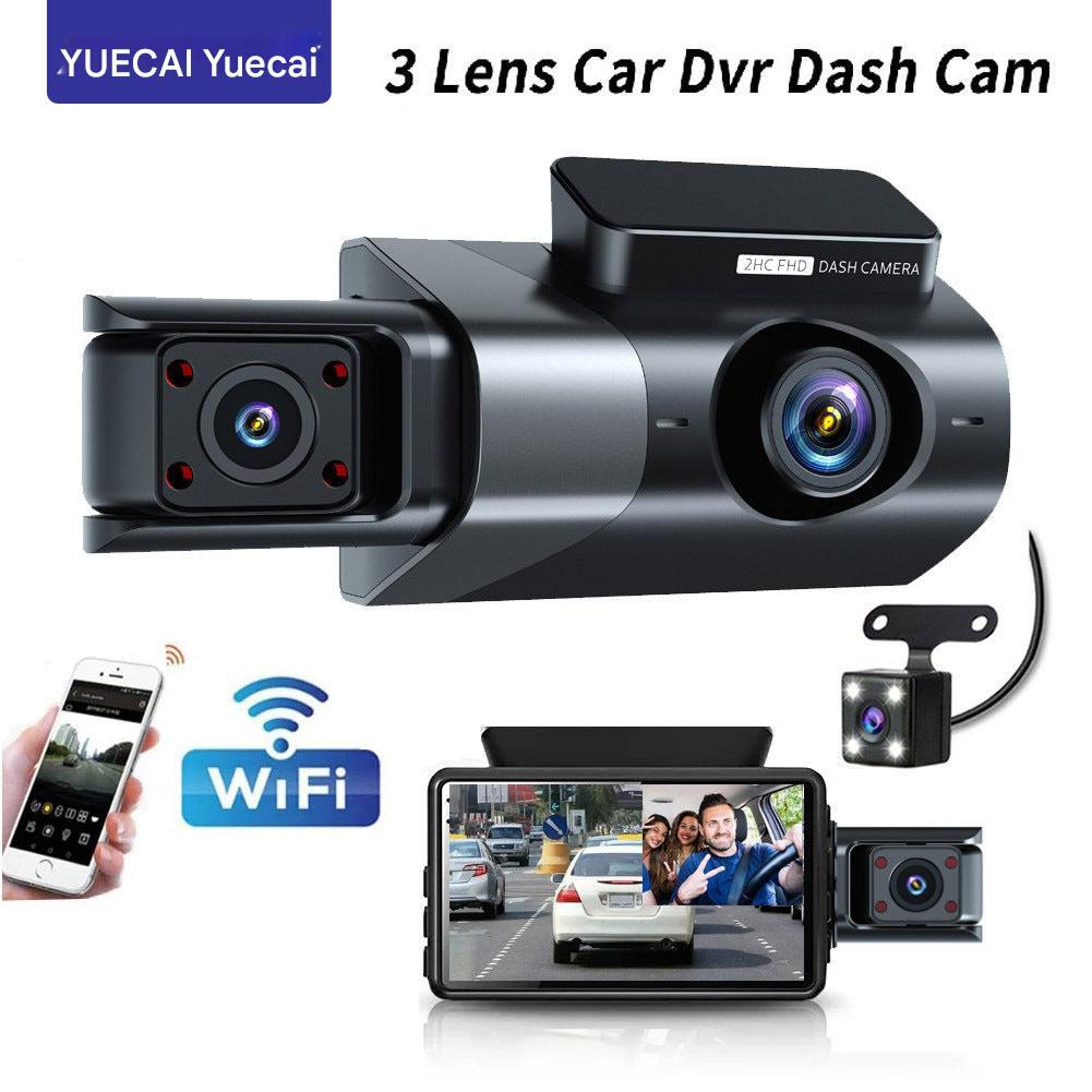 1080P car dash cam with screen display