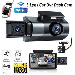 Dash cam showing high-definition video